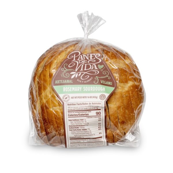 ROS002- Pan de Vida Rosemary Sourdough